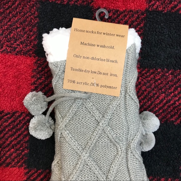 Chunky Knit Super Soft+Warm Winter Nonslip Socks - Picture 3 of 5